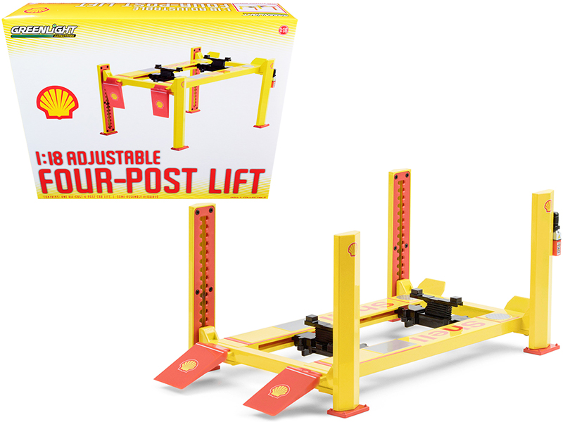 Adjustable Four Post Lift "Shell Oil" #2 for