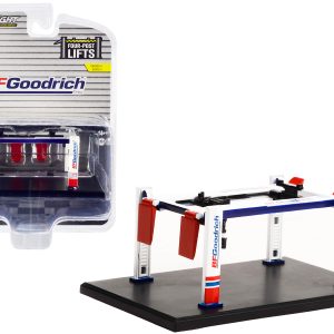 Adjustable Four-Post Lift "BFGoodrich" White and Red "Four-Post Lifts" "Four-Post Lifts" Series 4