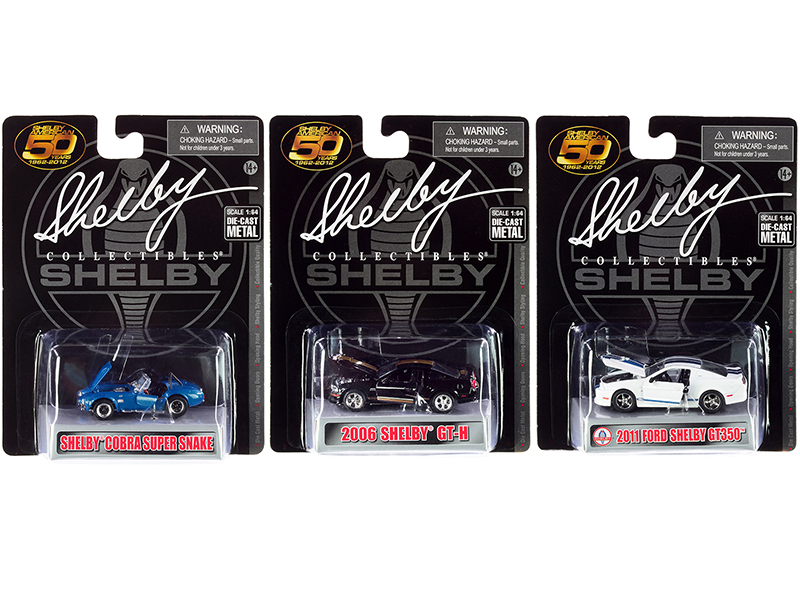 "Carroll Shelby 50th Anniversary" 3 piece Set 2022 Release