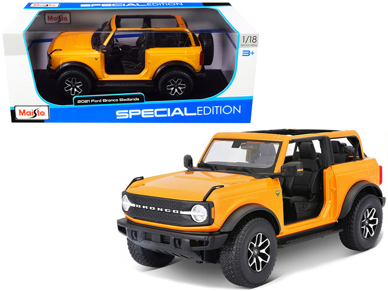 2021 Ford Bronco Badlands Orange Metallic "Special Edition"