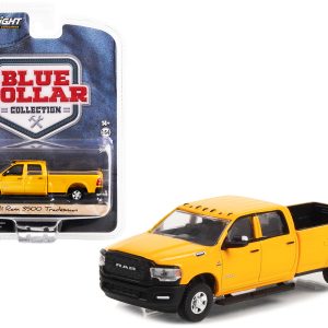 2021 Ram 3500 Tradesman Pickup Truck School Bus Yellow "Blue Collar Collection" Series 11