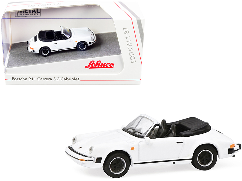 Porsche 911 Carrera 3.2 Cabriolet White