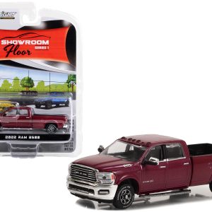2022 Ram 3500 Limited Longhorn Pickup Truck Delmonico Red Metallic "Showroom Floor" Series 1