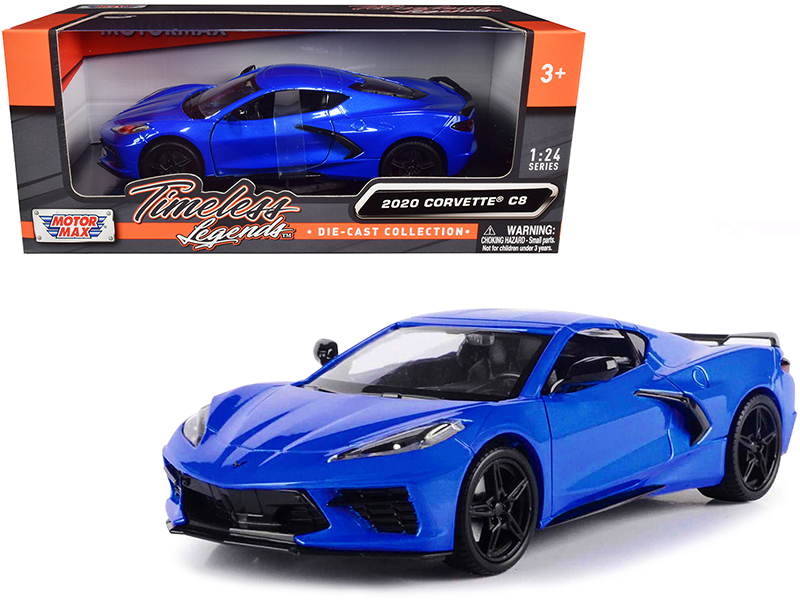 2020 Chevrolet Corvette C8 Stingray Blue Metallic "Timeless Legends"