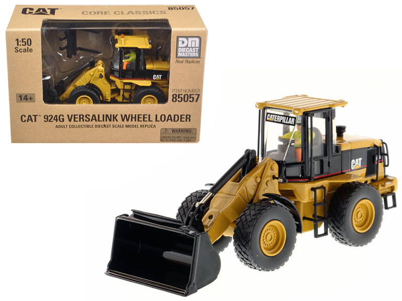 CAT Caterpillar 924G Versalink Wheel Loader with Work Tools with Operator "Core Classics Series"