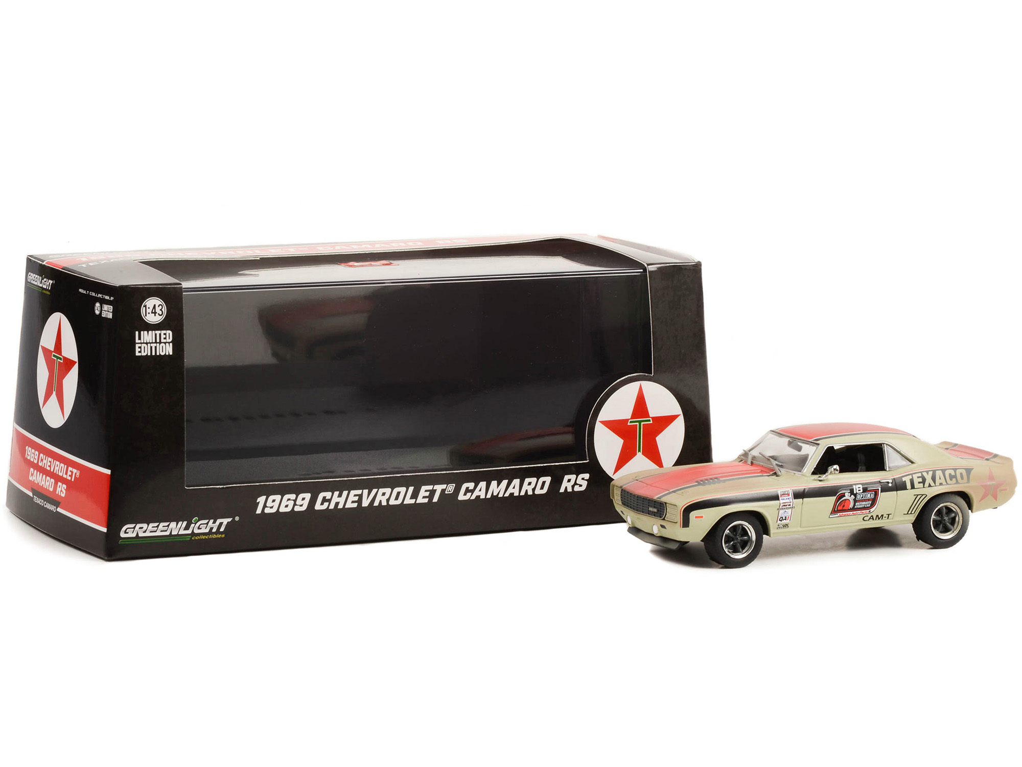 1969 Chevrolet Camaro RS #18 "Texaco" "OPTIMA Ultimate Street Car National Champion: GTV Class" (2021) (Raced Version)