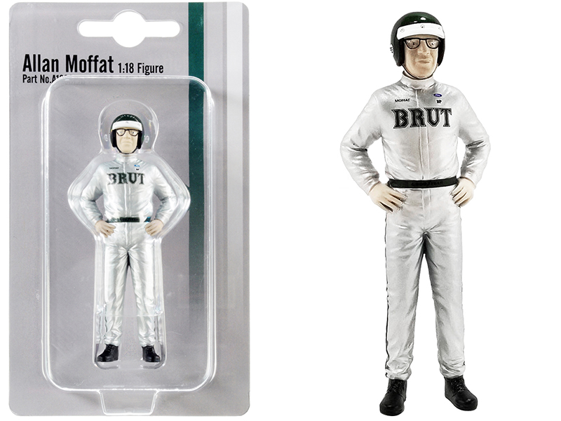 Allan Moffat "Brut Racing" Driver Figurine for