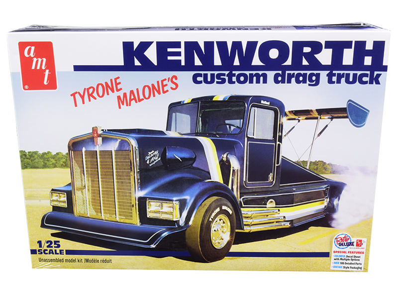 Skill 3 Model Kit Tyrone Malone's Kenworth Custom Drag Truck