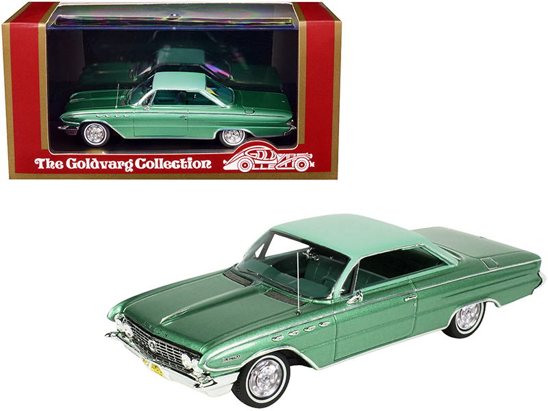 1961 Buick Electra Dublin Green Metallic with Vinyl Green Top Limited Edition to 250 pieces Worldwide