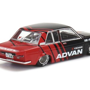 Datsun 510 Pro Street "ADVAN" Black and Red (Designed by Jun Imai) "Kaido House" Special