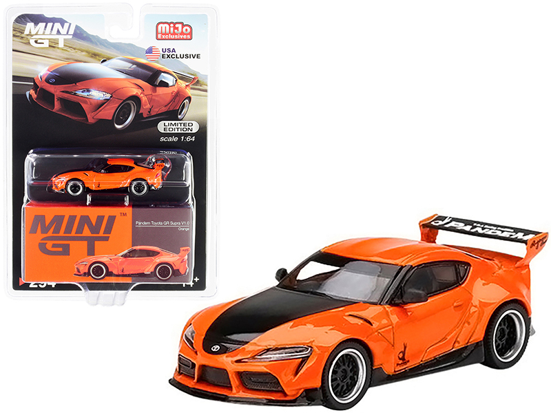Toyota GR Supra V1.0 Pandem Orange and Black