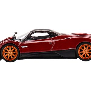 Pagani Zonda F Rosso Dubai Red Metallic with Black Top Limited Edition to 3000 pieces Worldwide