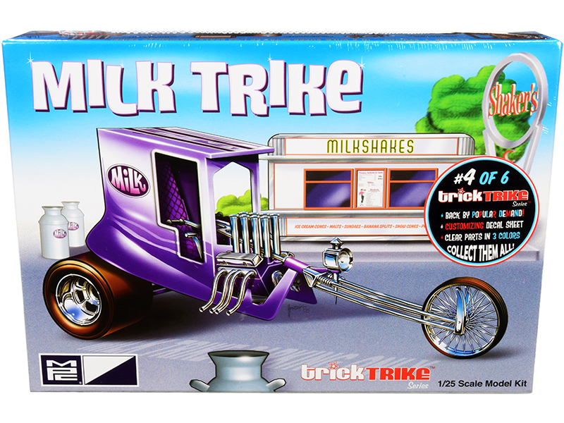 Skill 2 Model Kit Milk Trike "Trick Trikes" Series