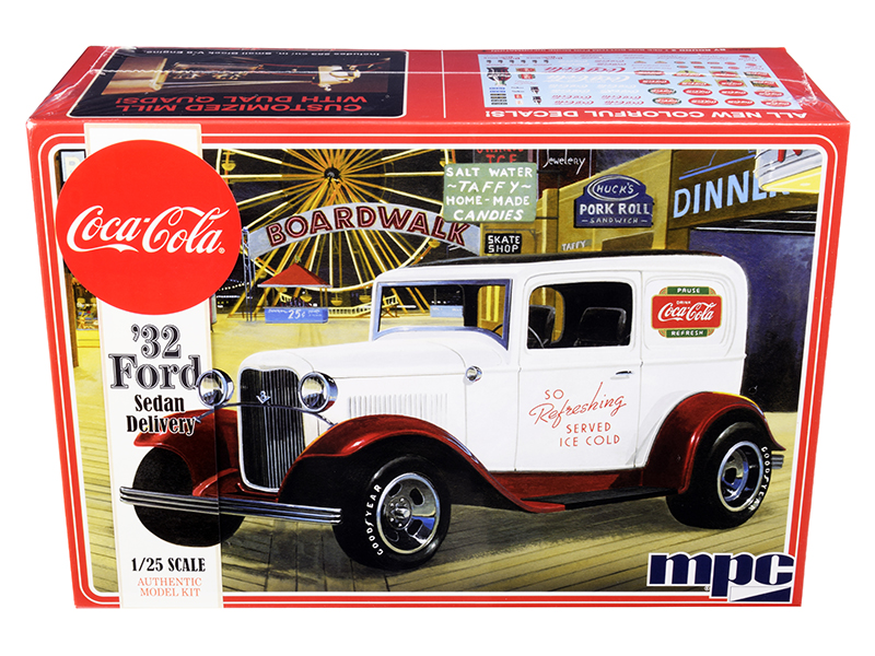 Skill 3 Model Kit 1932 Ford Sedan Delivery "Coca-Cola"