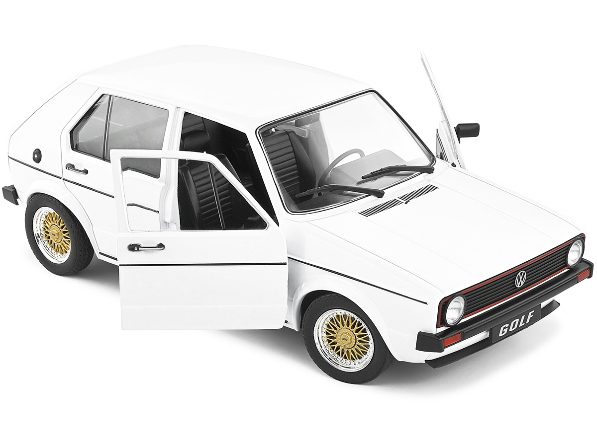 1983 Volkswagen Golf L Custom White with Gold Wheels