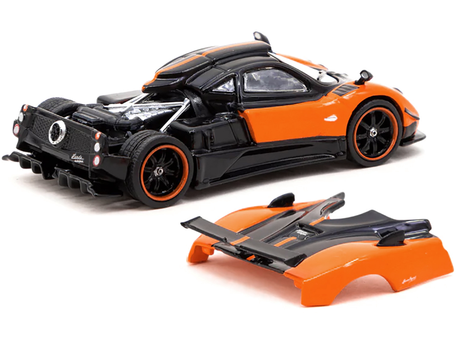 Pagani Zonda Cinque Arancio Saint Tropez Orange Metallic and Black "Global64" Series