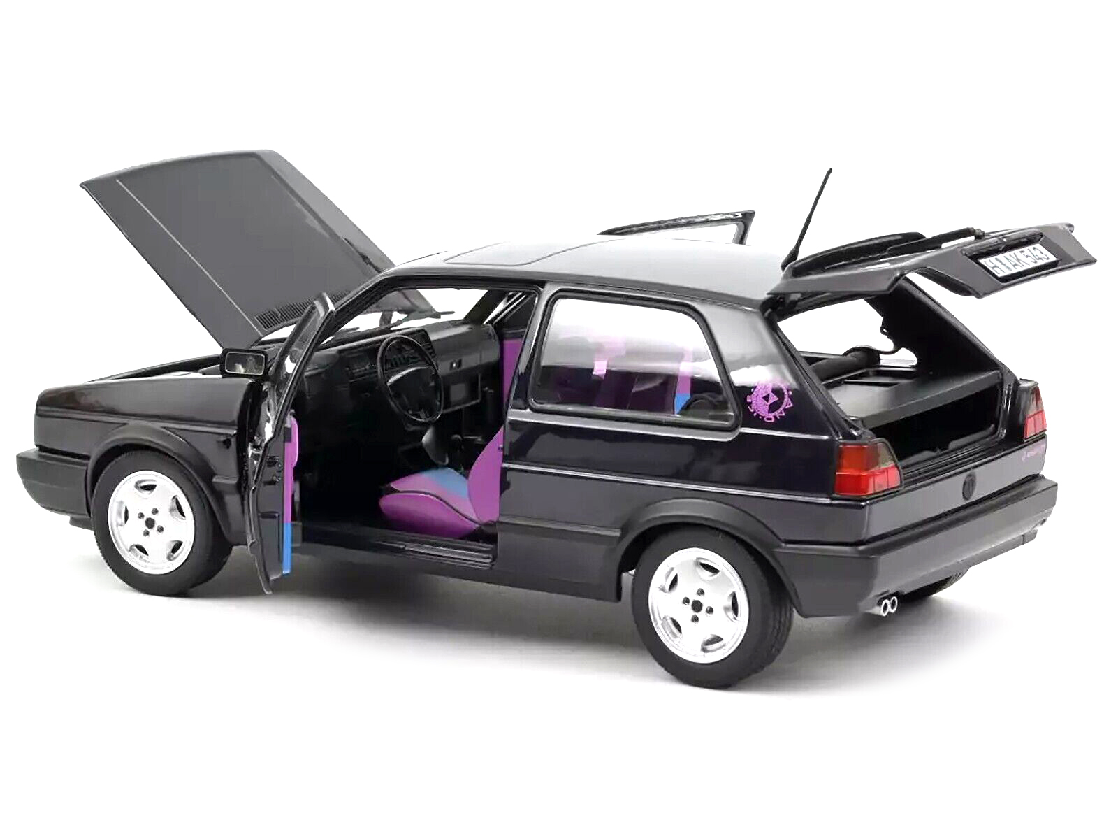 1991 Volkswagen Golf GTI "Fire and Ice" Dark Purple Metallic