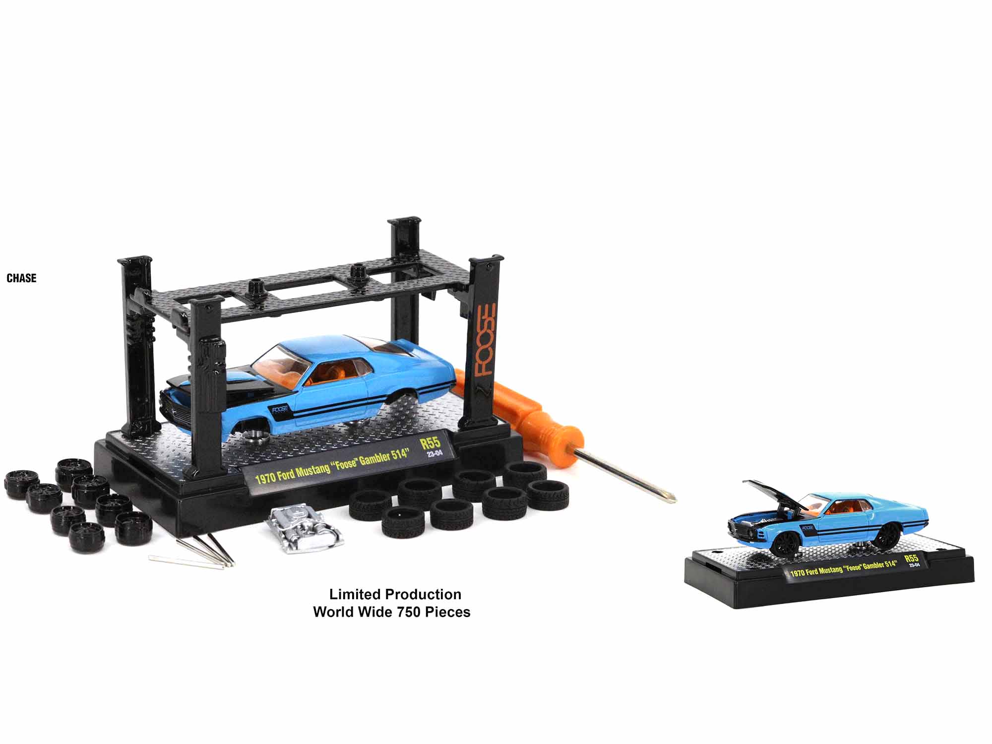 Model Kit 3 piece Car Set Release 55 Limited Edition to 9750 pieces Worldwide