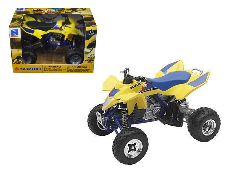 Suzuki Quad Racer R450 ATV Yellow and Blue