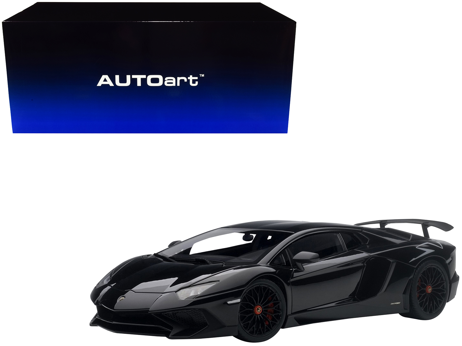 Lamborghini Aventador LP750-4 SV Nero Aldebaran/ Gloss Black