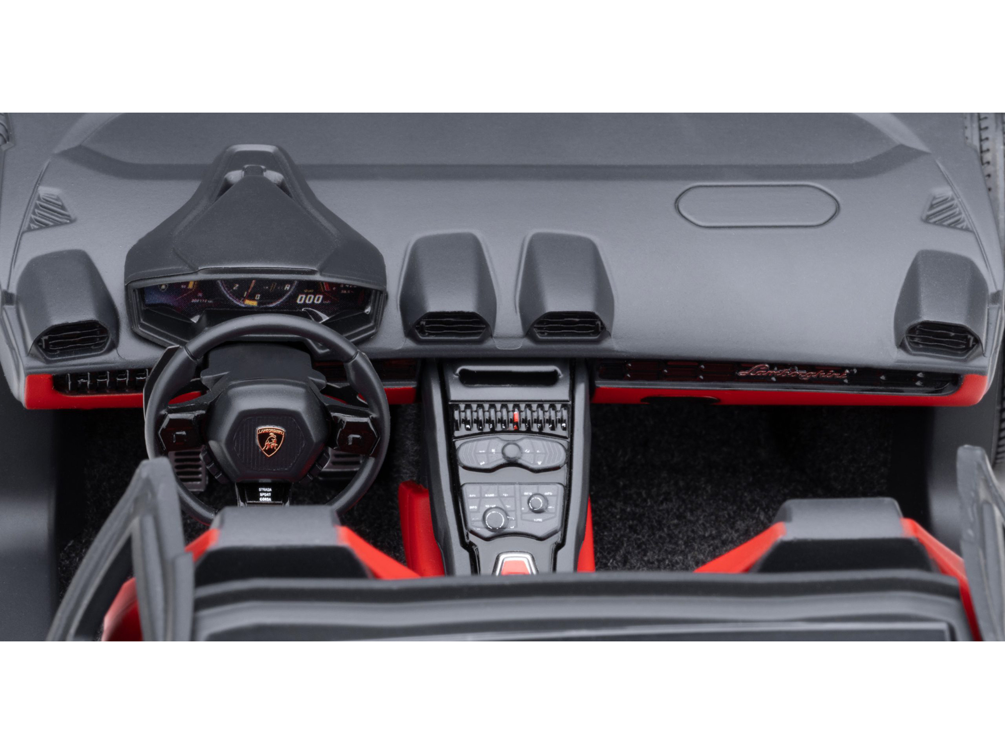 Lamborghini Huracan GT "LB-Silhouette Works" Hyper Red Metallic with Black Top