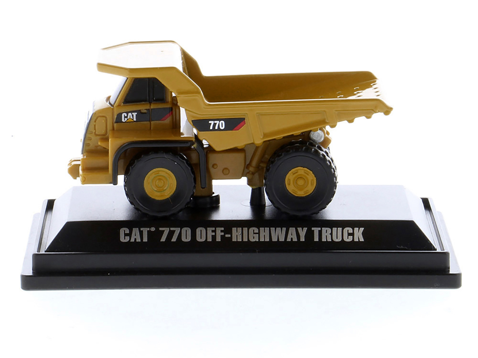 CAT Caterpillar 770 Off–Highway Truck Yellow "Micro-Constructor" Series by Diecast Masters