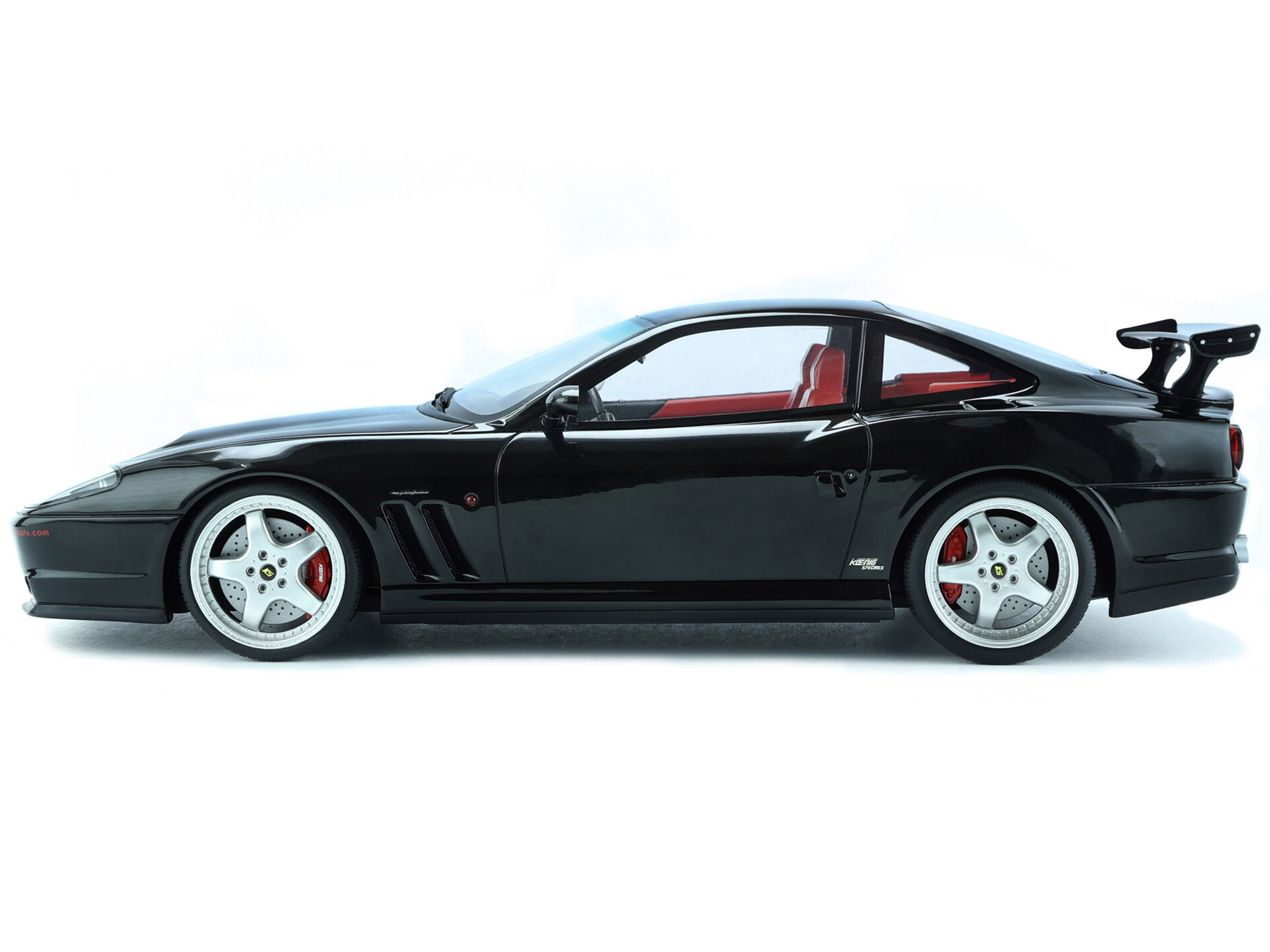 1997 Ferrari 550 "Koenig Special" Black with Red Interior
