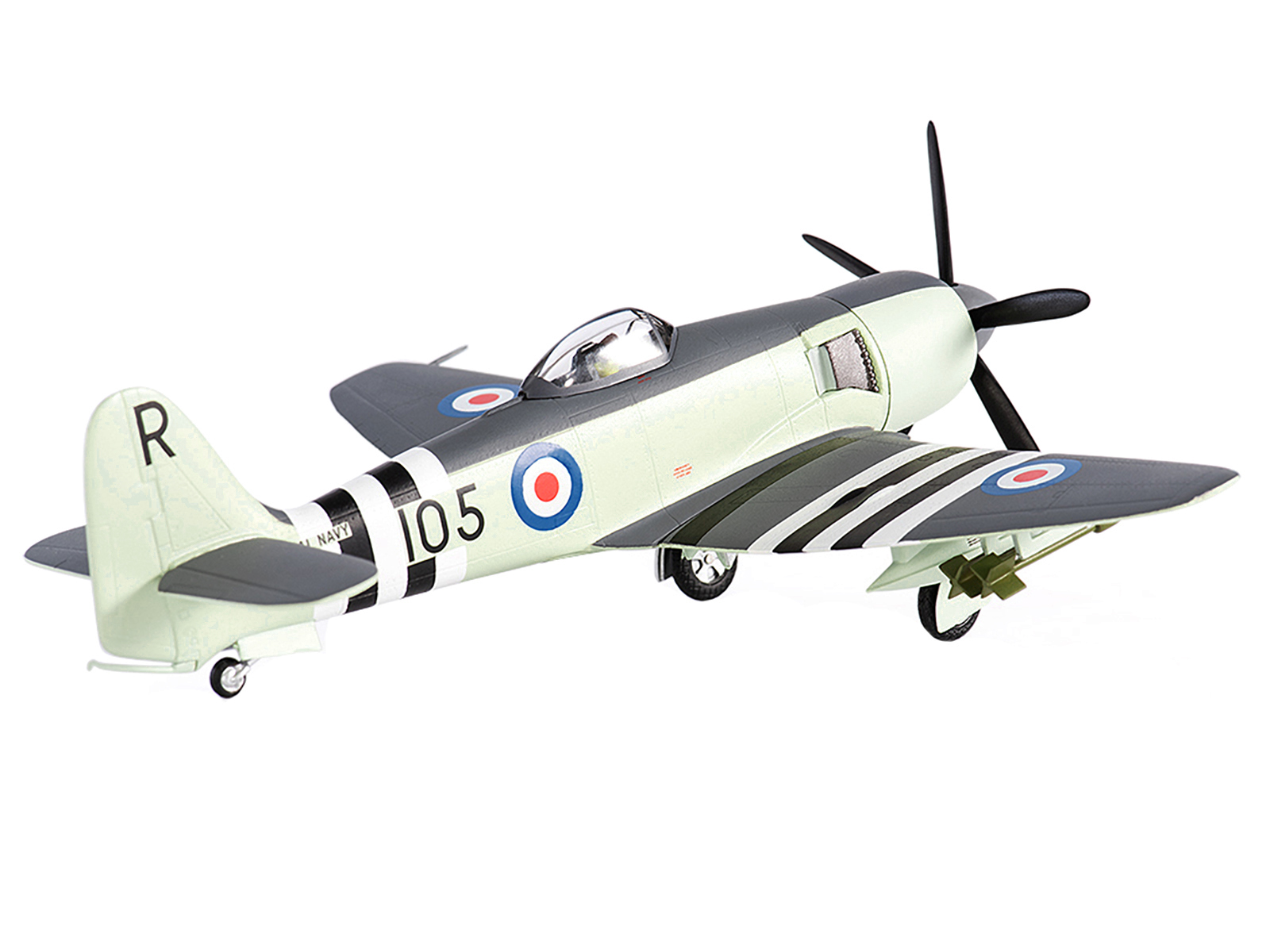 Hawker Sea Fury FB MK. II Fighter Aircraft "Royal Navy No. 804 Squadron FAA HMS Glory Korean War" (1951) 1/72 by JC Wings