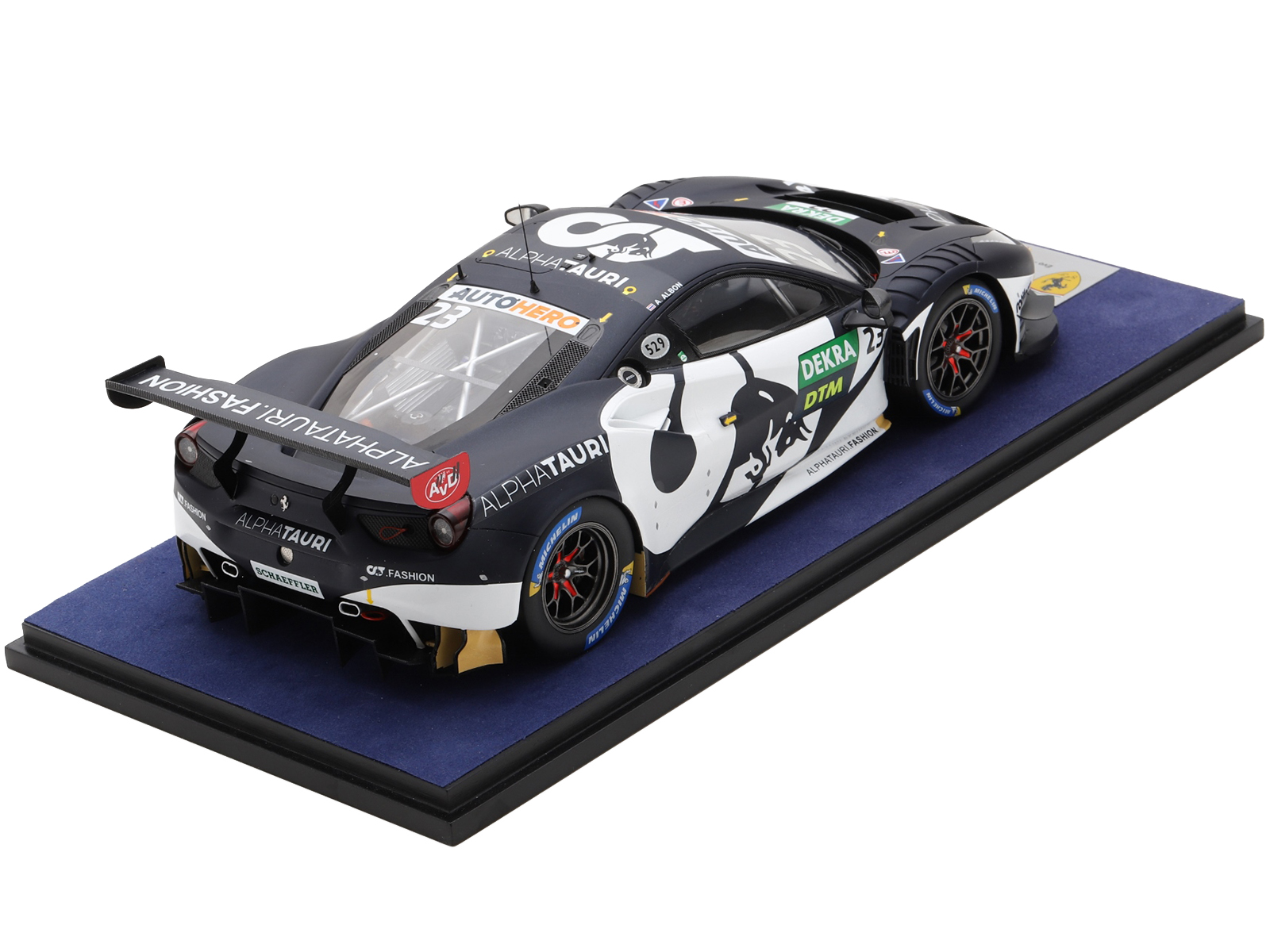 Ferrari 488 GT3 Evo #23 Alex Albon "AlphaTauri AF Corse" DTM (Deutsche Tourenwagen Masters) (2021)