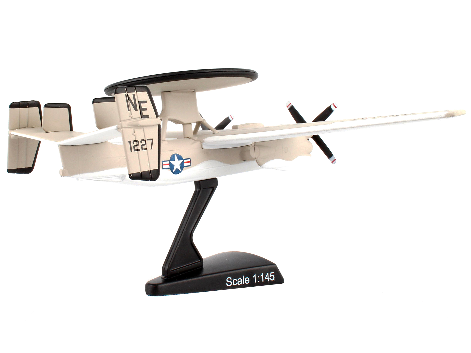 Northrop Grumman E-2C Hawkeye Aircraft "VAW-116 Sun Kings" United States Navy 1/145 Airplane by Postage Stamp