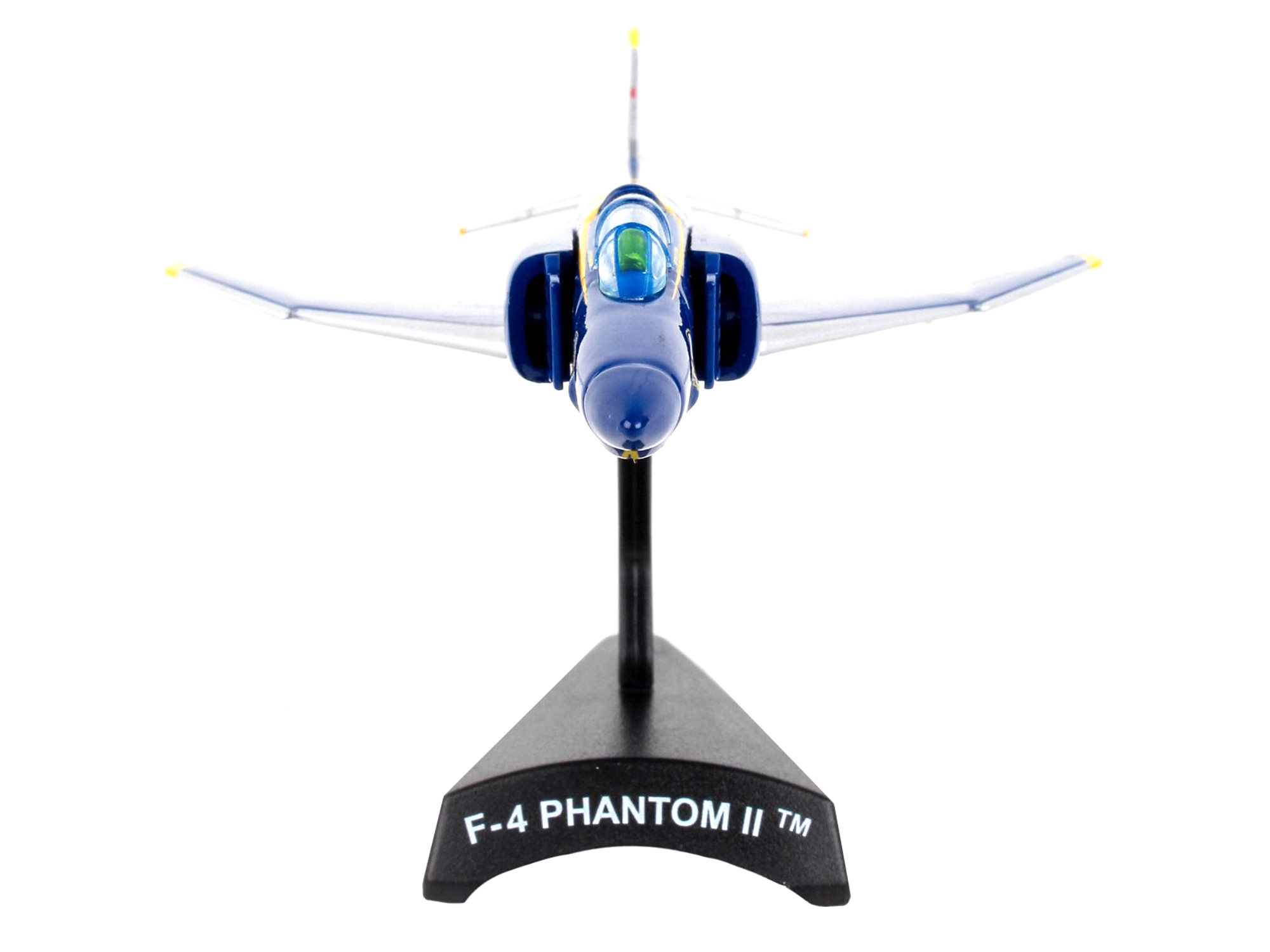 McDonnell Douglas F-4B Phantom II Fighter Aircraft "Blue Angels" United States Navy 1/155 Airplane by Postage Stamp