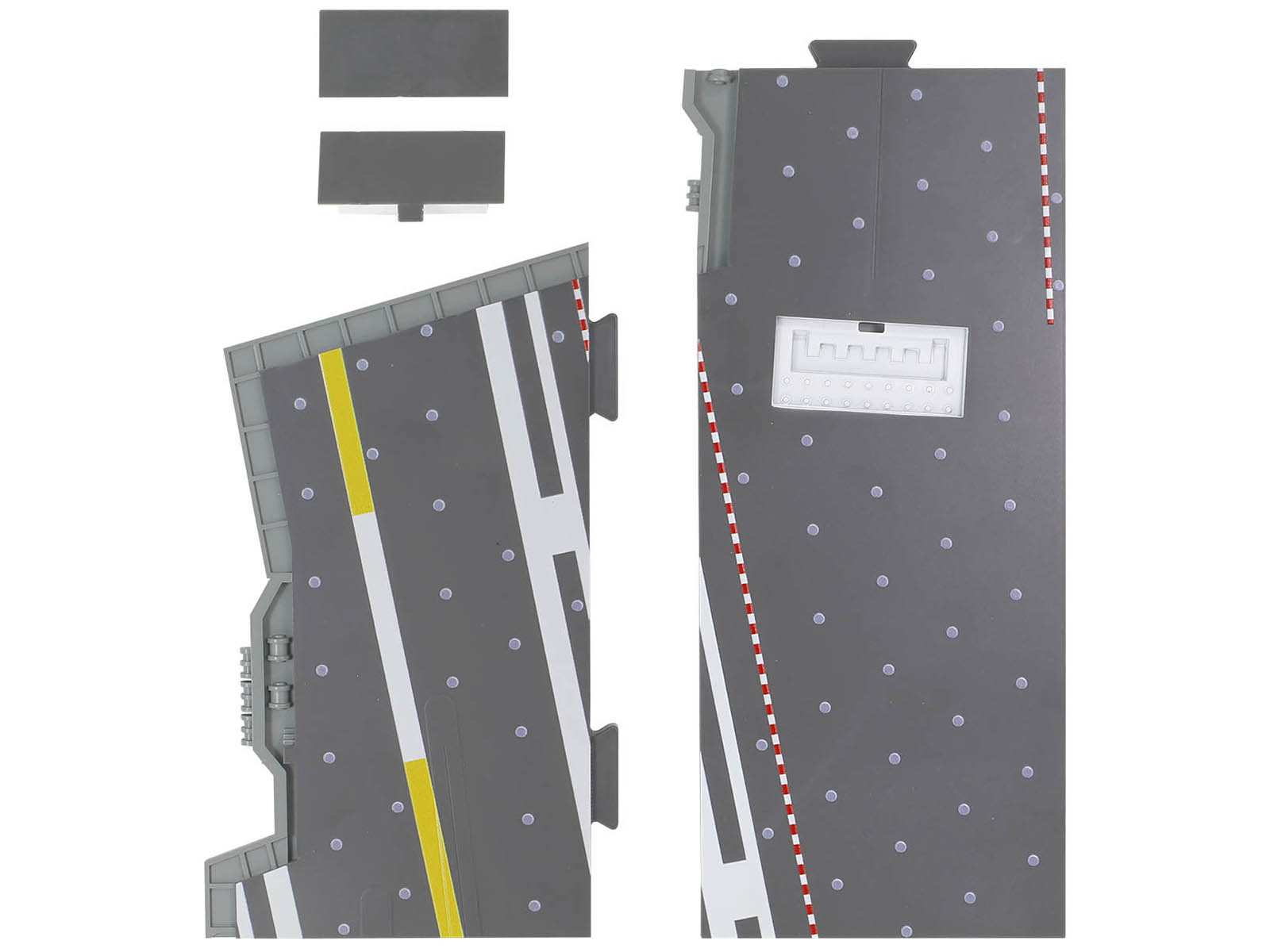 Grumman F-14 Tomcat Fighter Aircraft "VF-32 The Swordsmen" and Section D of USS Enterprise (CVN-65) Aircraft Carrier Display Deck "Legendary F-14 Tomcat" Series 1/200 by Forces of Valor