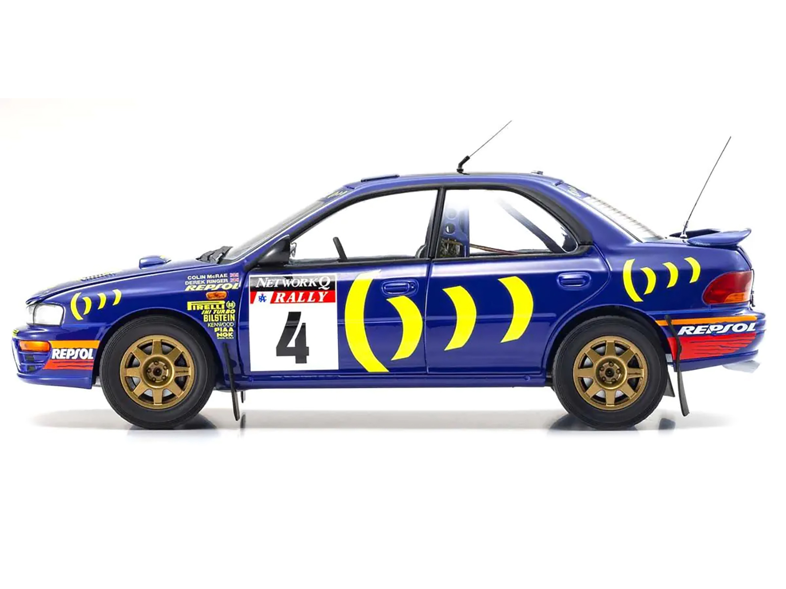 Subaru Impreza #4 Colin McRae - Derek Ringer Winner "RAC Rally" (1994)