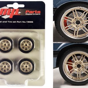 7-Spoke Custom Wheel & Tire Set of 4 pieces from "1989 Ford Mustang 5.0 LX"