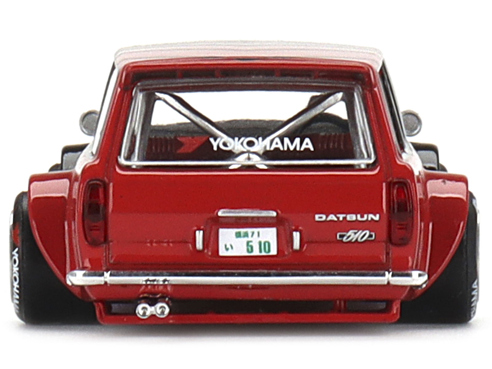 Datsun 510 Wagon "ADVAN" Black and Red (Designed by Jun Imai) "Kaido House" Special
