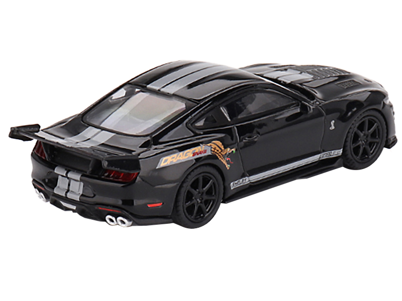 Shelby GT500 Dragon Snake Concept Black with Gray Stripes Limited Edition to 5400 pieces Worldwide