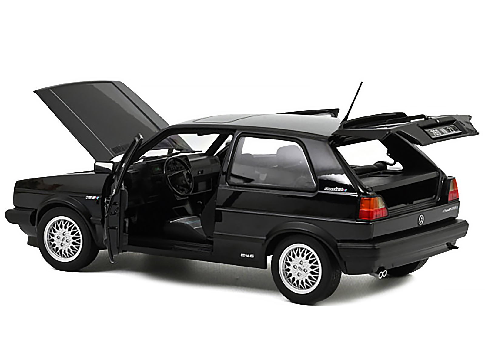 1989 Volkswagen Golf GTI Match Black Metallic