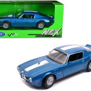 1972 Pontiac Firebird Trans Am Blue Metallic