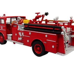 1973 Ward LaFrance Ambassador Fire Engine "Los Angeles County Fire Department" LA County FD (LACFD) "Emergency! 50th Anniversary" (1972-2022) Limited Edition to 3000 pieces Worldwide