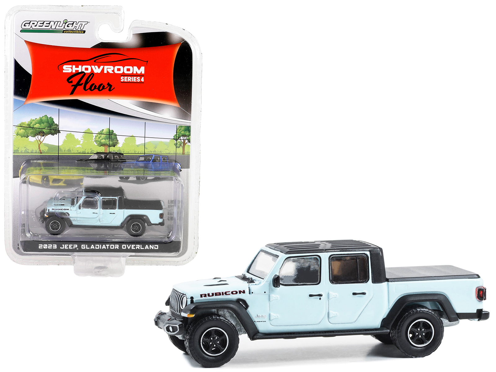 2023 Jeep Gladiator Overland Pickup Truck Earl Clear Coat Gray "Showroom Floor" Series 4