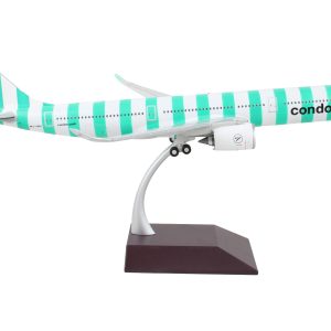 Airbus A330-900 Commercial Aircraft "Condor Airlines" White and Green Striped "Gemini 200" Series 1/200  Airplane by GeminiJets