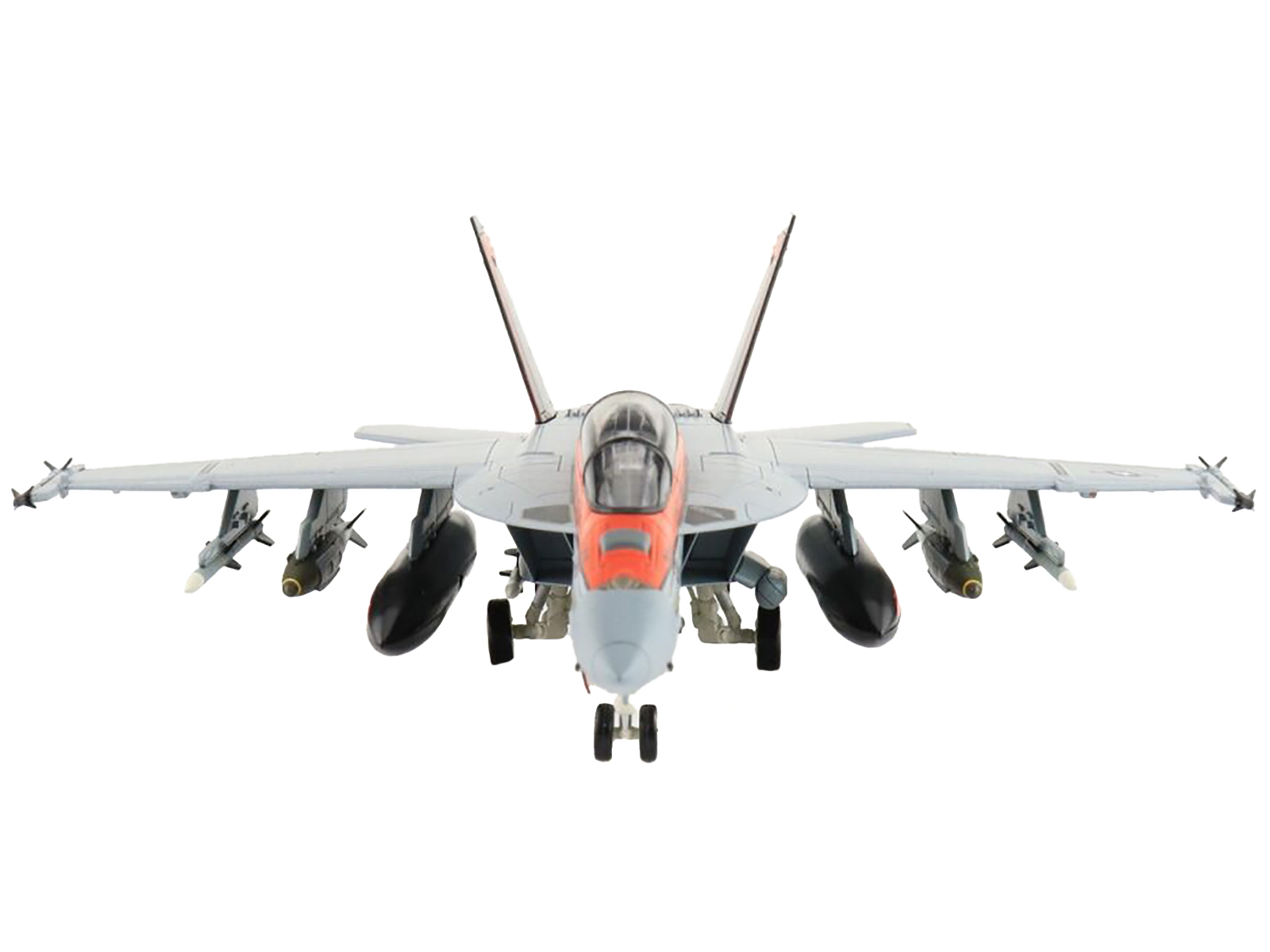 Boeing F/A-18F Super Hornet Fighter Aircraft "VFA-94 'Mighty Strikes' USS Nimitz" (2021) United States Navy "Air Power Series" 1/72 by Hobby Master