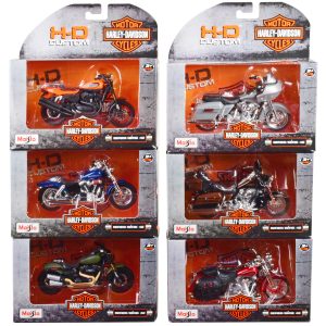 Harley-Davidson Motorcycles 6 piece Set Series 42