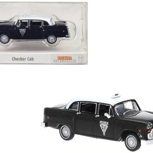 1974 Checker Cab Black and White "Winnipeg"
