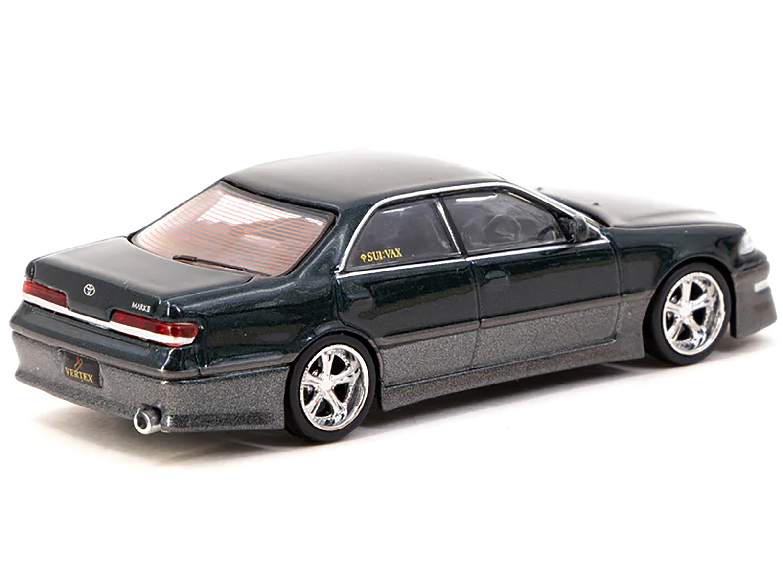 Toyota Mark II JZX100 RHD (Right Hand Drive) Dark Green Metallic "Global64" Series